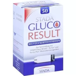 STADA Gluco Result test strips, 50 pcs