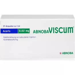ABNOBAVISCUM Aceris 0.02 mg ampoules, 21 pcs