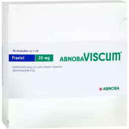 ABNOBAVISCUM Fraxini 20 mg ampoules, 48 pcs