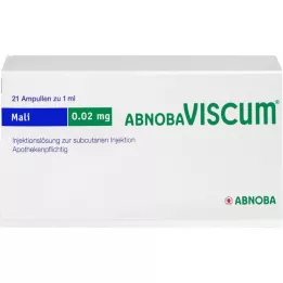 ABNOBAVISCUM Mali 0.02 mg ampoules, 21 pcs