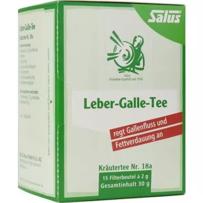 LEBER GALLE-Tea herbal tea No. 18a Salus Filterbtl., 15 pcs