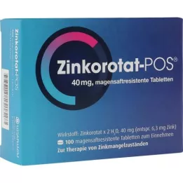 ZINKOROTAT POS Gastroke -resistant tablets, 100 pcs