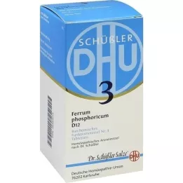 BIOCHEMIE DHU 3 Ferrum Phosphoricum D 12 tablets, 420 pcs