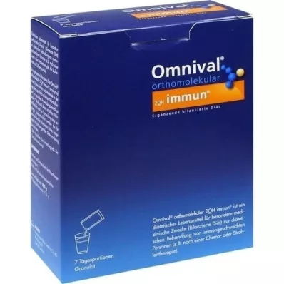 OMNIVAL Orthomolecul.2oh Immune 7 TP Granules, 7 pcs