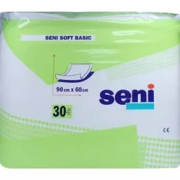 SENI Soft Basic bed protection pad 60x90 cm, 30 pcs