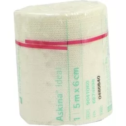 ASKINA Ideal bandage 6 cmx5 m celloph., 1 pcs
