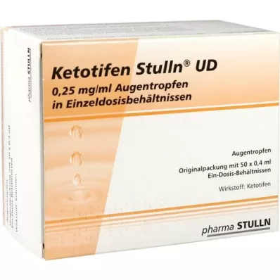 KETOTIFEN Stulln UD Eye drops single -sift., 50x0.4 ml