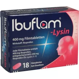 IBUFLAM-Lysin 400 mg film -coated tablets, 18 pcs