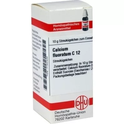 CALCIUM FLUORATUM C 12 Globuli, 10 g