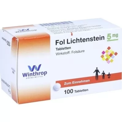 FOL Lichtenstein 5 mg tablets, 100 pcs