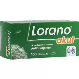 LORANO Acute tablets, 100 pcs