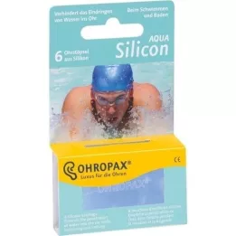 OHROPAX Silicon Aqua, 6 pcs