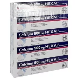 CALCIUM 500 HEXAL effervescent tablets, 100 pcs