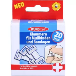 KLAMMERN for mulbands+bandages, 20 pcs