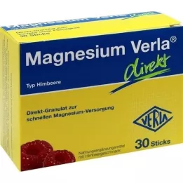 MAGNESIUM VERLA directly granulate raspberry, 30 pcs