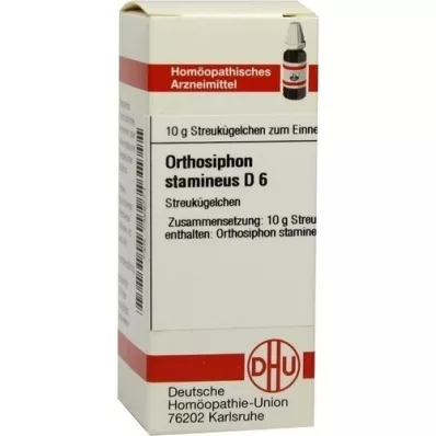 ORTHOSIPHON STAMINEUS D 6 Globuli, 10 g