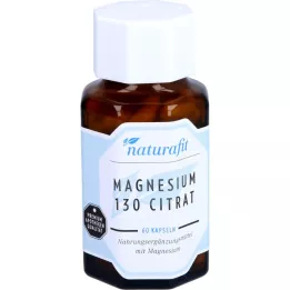 NATURAFIT Magnesium 130 Citr capsules, 60 pcs