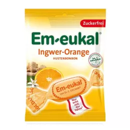EM-EUKAL Candies Ginger Orange sugar-free, 75 g