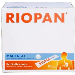RIOPAN Stomach Gel Stick Pack, 50X10ml
