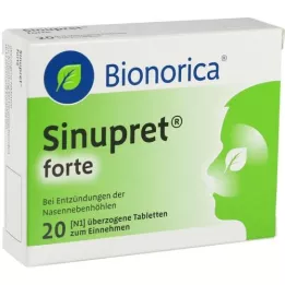 SINUPRET Forte coated tablets, 20 pcs