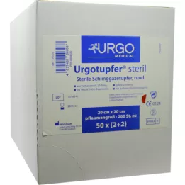 URGOTUPFER Plum -sized sterile 2+2, 50 pcs