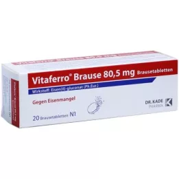 VITAFERRO Effervescent effervescent tablets, 20 pcs