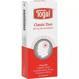 TOGAL Classic duo tablets, 30 pcs