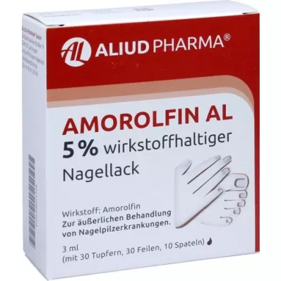 AMOROLFIN AL 5% active ingredient nail polish, 3 ml