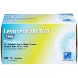 LEVOCETIRIZIN TAD 5 mg film -coated tablets, 100 pcs