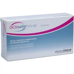 OCUSALIN 5% UD eye drops, 50x0.5 ml
