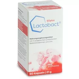 LACTOBACT 60plus gastric -resistant capsules, 60 pcs