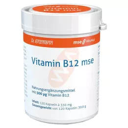 VITAMIN B12 MSE Capsules, 120 pcs
