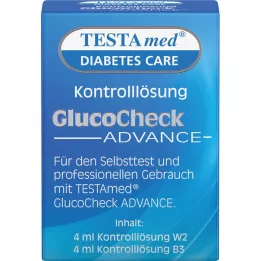TESTAMED GlucoCheck Advance control solution, 4 ml