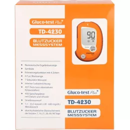 GLUCO TEST Plus 10 Set mg/dl, 1 pcs