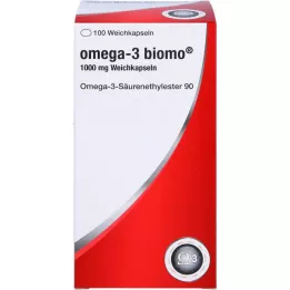 OMEGA-3 Biomo 1,000 mg soft capsules, 100 pcs