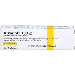 RIVANOL 1.0 g powder, 5 pcs