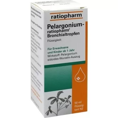 PELARGONIUM-RATIOPHARM Bronchial drops, 50 ml