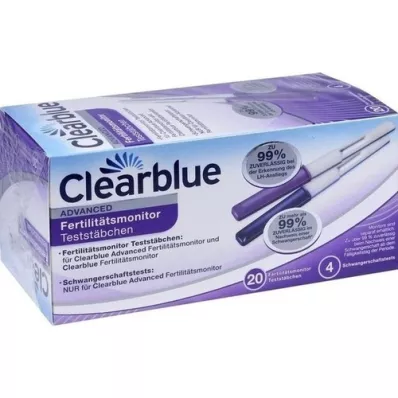 CLEARBLUE Fertility monitor Test sticks 20+4, 24 pcs