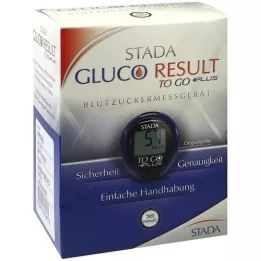 Stada Gluco Result to Go Plus Blood Glucose Meter MMOL / L, 1 pcs