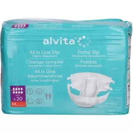 ALVITA All-in-one incontinence pants maxi med.night, 20 pcs