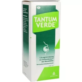 TANTUM VERDE 1.5 mg/ml solution Z.I.D.Mundhöhle, 240 ml