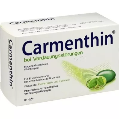 CARMENTHIN In the case of digestive disorders MSR.Werbkaps., 84 pcs