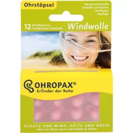 OHROPAX wind wool, 12 pcs