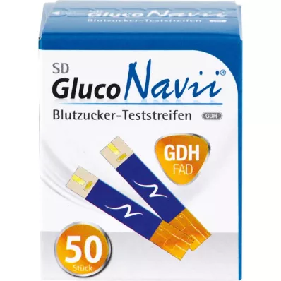 SD Gluconavii GDH Blutzucker test strips, 1x50 pcs