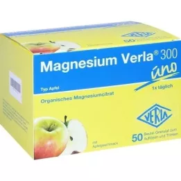 MAGNESIUM VERLA 300 apple granules, 50 pcs