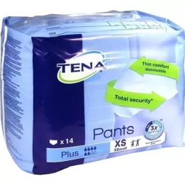 TENA PANTS Plus XS 50-70 cm Confiofit disposable pants, 14 pcs