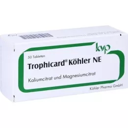 TROPHICARD Köhler NE tablets, 50 pcs