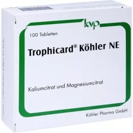 TROPHICARD Köhler NE tablets, 100 pcs