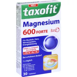 TAXOFIT Magnesium 600 FORTE Depot tablets, 30 pcs