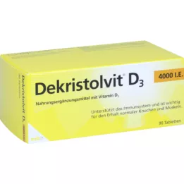 DEKRISTOLVIT D3 4,000 I.E. Tablets, 90 pcs